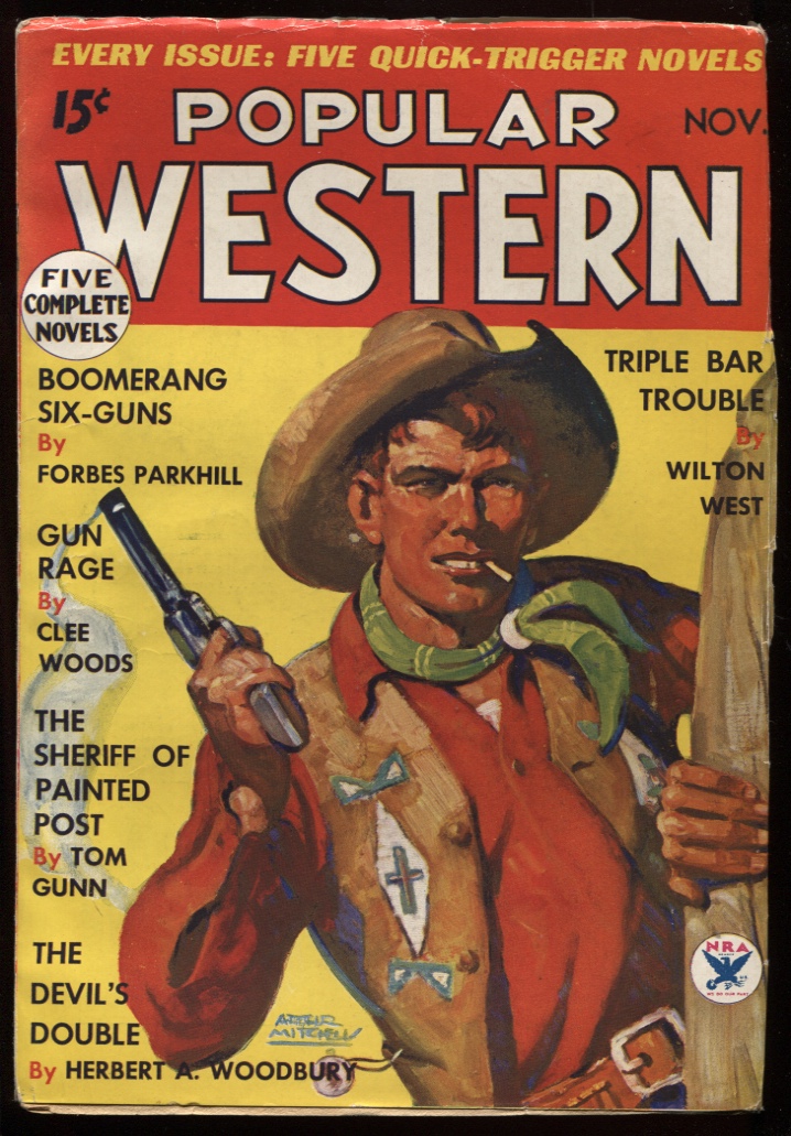 Popular Western. 1934 November, #1. Image for Popular Western. 1934 November, #1.
