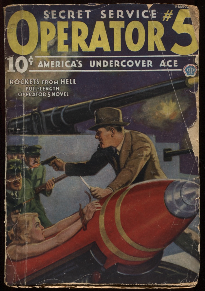 Operator #5. 1936 January. Image for Operator #5. 1936 January.