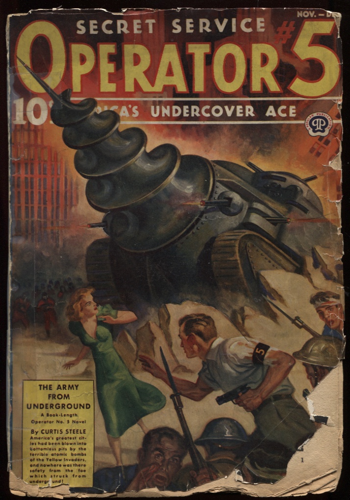 Operator #5. 1939 November/december. Image for Operator #5. 1939 November/december.