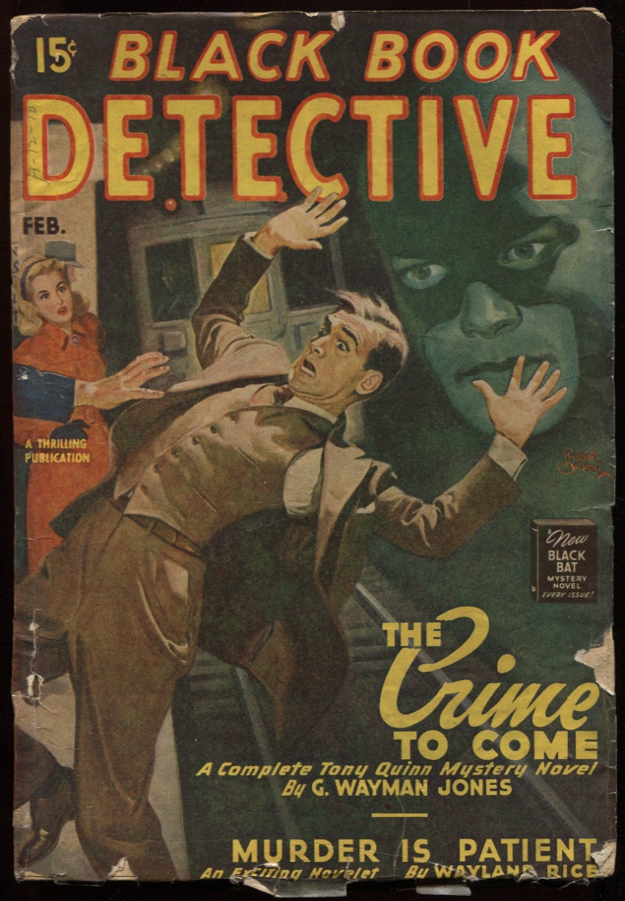 Image for Black Book Detective 1947 February.