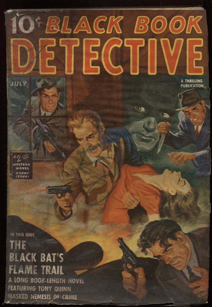 Image for Black Book Detective 1940 July.