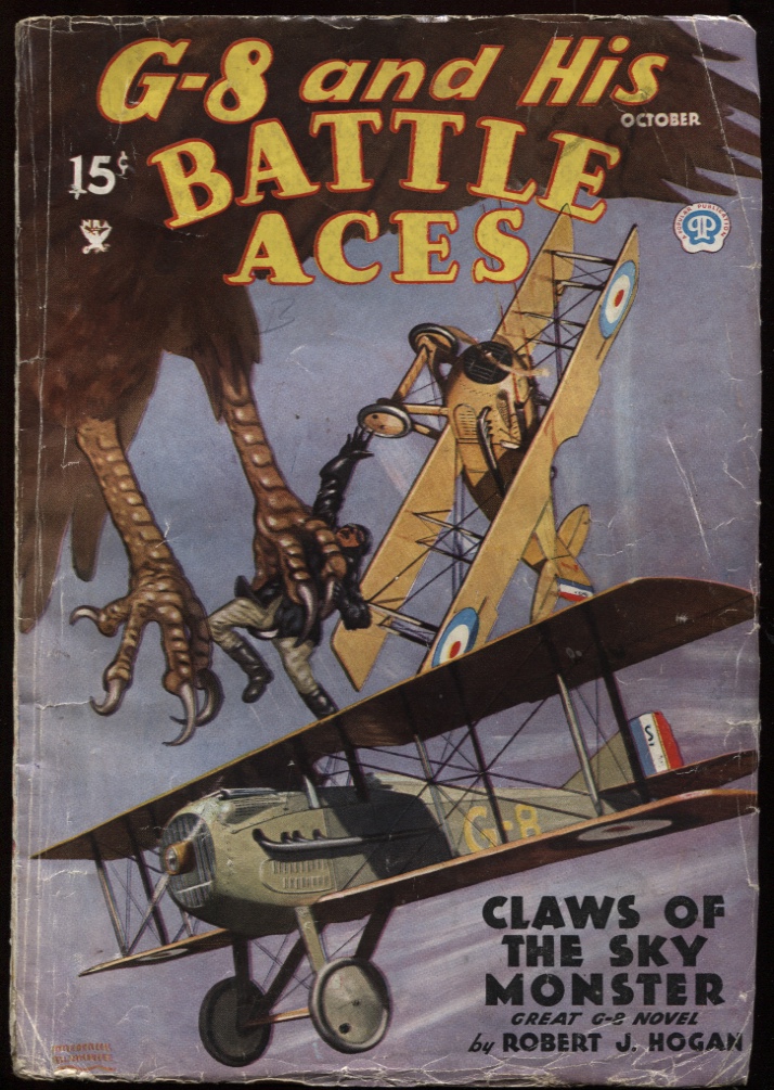 G-8 and His Battle Aces. 1935 October. Image for G-8 and His Battle Aces. 1935 October.
