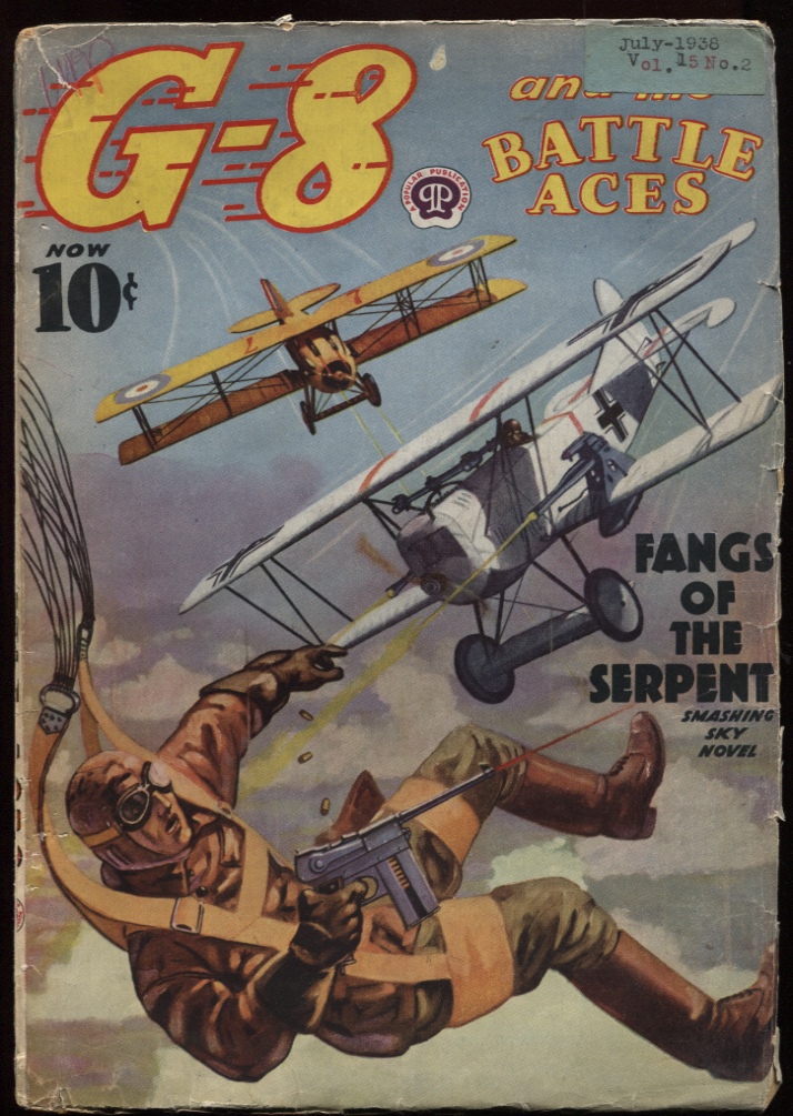 Image for G-8 and His Battle Aces. 1938 July