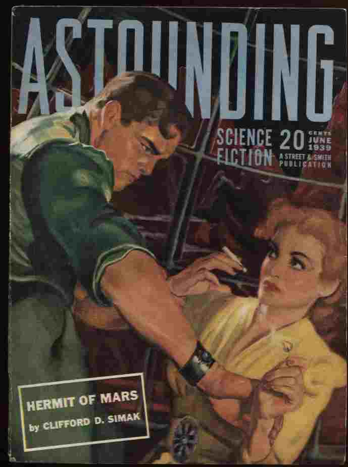 Image for Astounding Stories 1939 06 (Vol 23 #4) One Against the Legion, Design for Life, Hermit of Mars