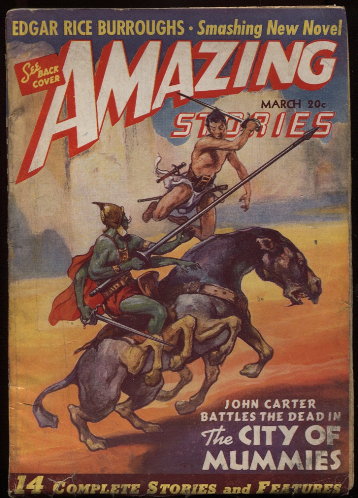 Image for Amazing Stories 1941 March "The City of Mummies"