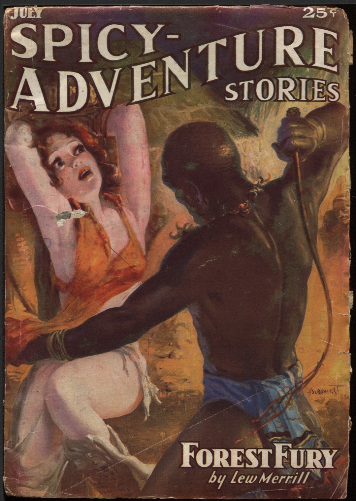Spicy Adventure Stories 1936 July. Image for Spicy Adventure Stories 1936 July.