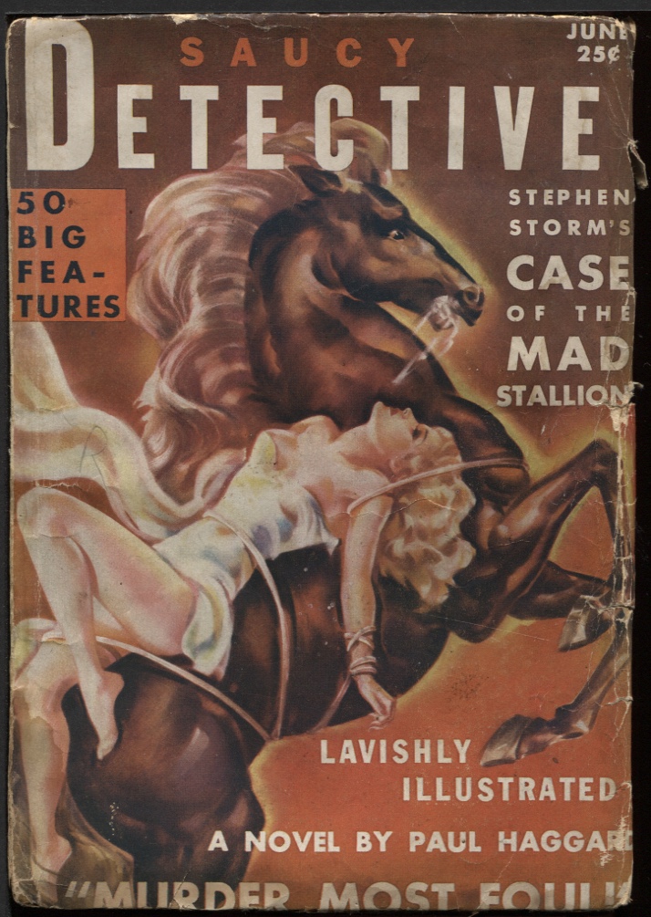 Image for Saucy Detective 1937 June.