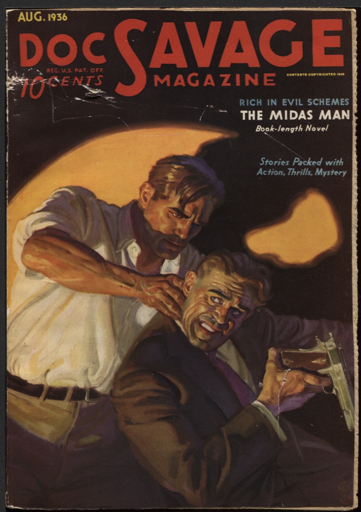 Image for Doc Savage1936 August.