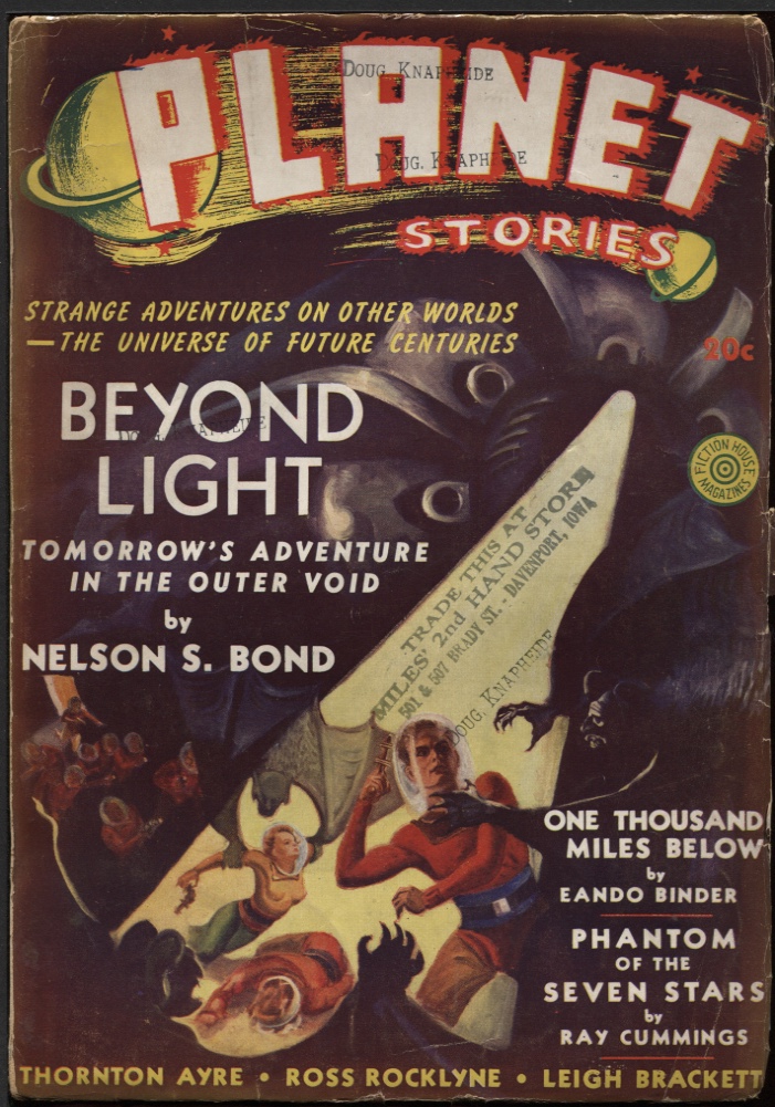 Image for Planet Stories 1940 Winter. #5