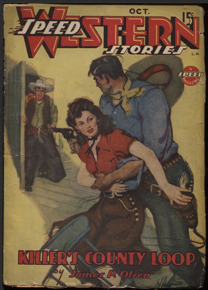 Image for Speed (Spicy) Western 1944 October.