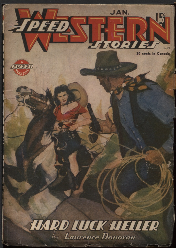 Image for Speed (Spicy) Western 1945 January.