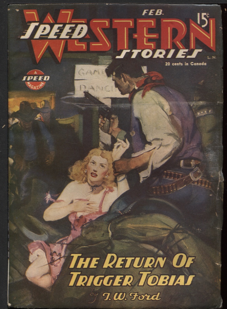 Image for Speed (Spicy) Western 1945 February.