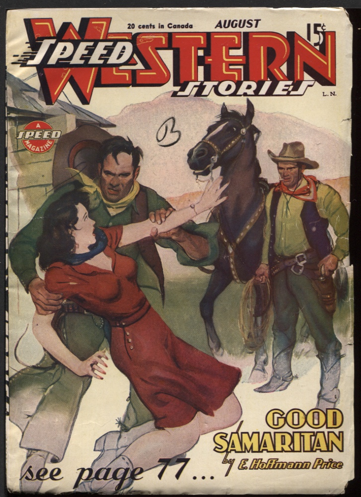 Image for Speed (Spicy) Western 1945 August.
