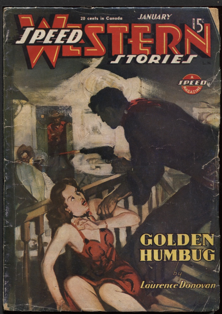 Image for Speed (Spicy) Western 1946 January.
