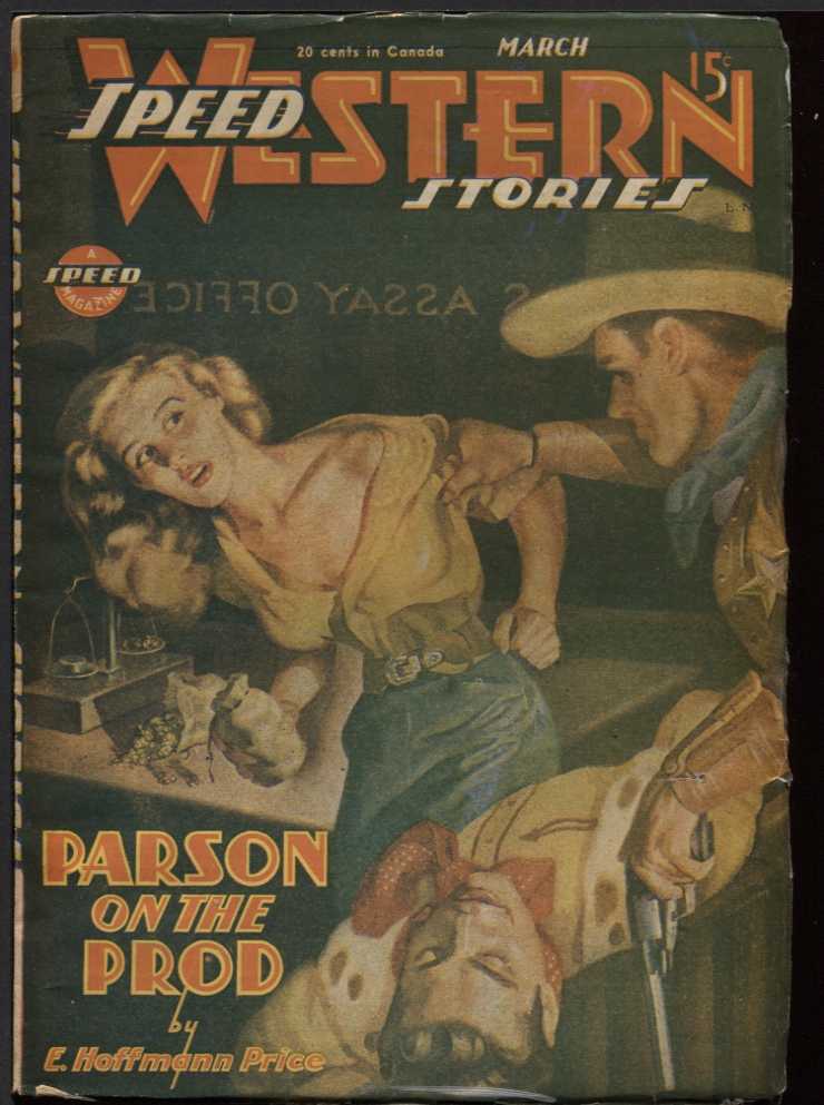 Image for Speed (Spicy) Western 1946 March.