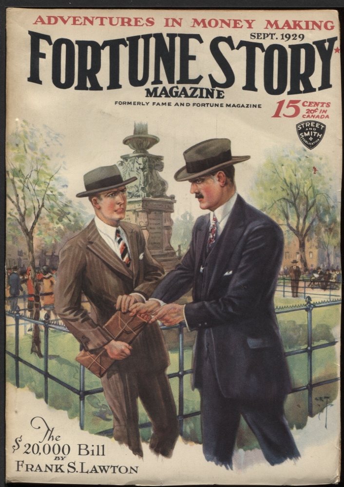 Fortune Story Magazine, 1929 September.