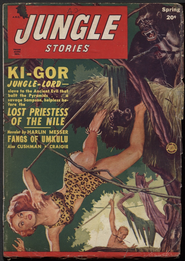 Image for Jungle Stories 1950 Spring.
