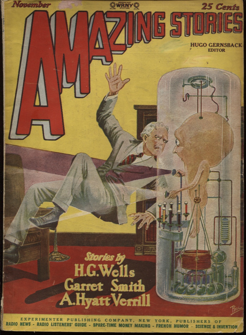 Image for Amazing Stories 1927 November.