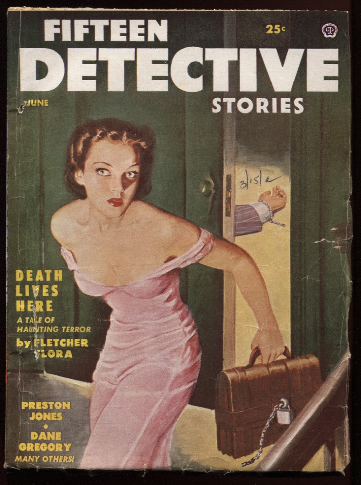 Image for Fifteen Detective Stories 1954 June