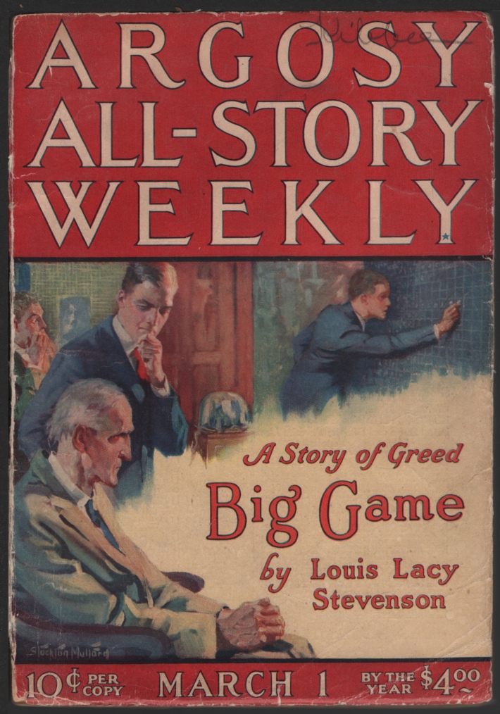 Image for Argosy All-Story Weekly 1924 March 1. Tarzan and the Ant Men