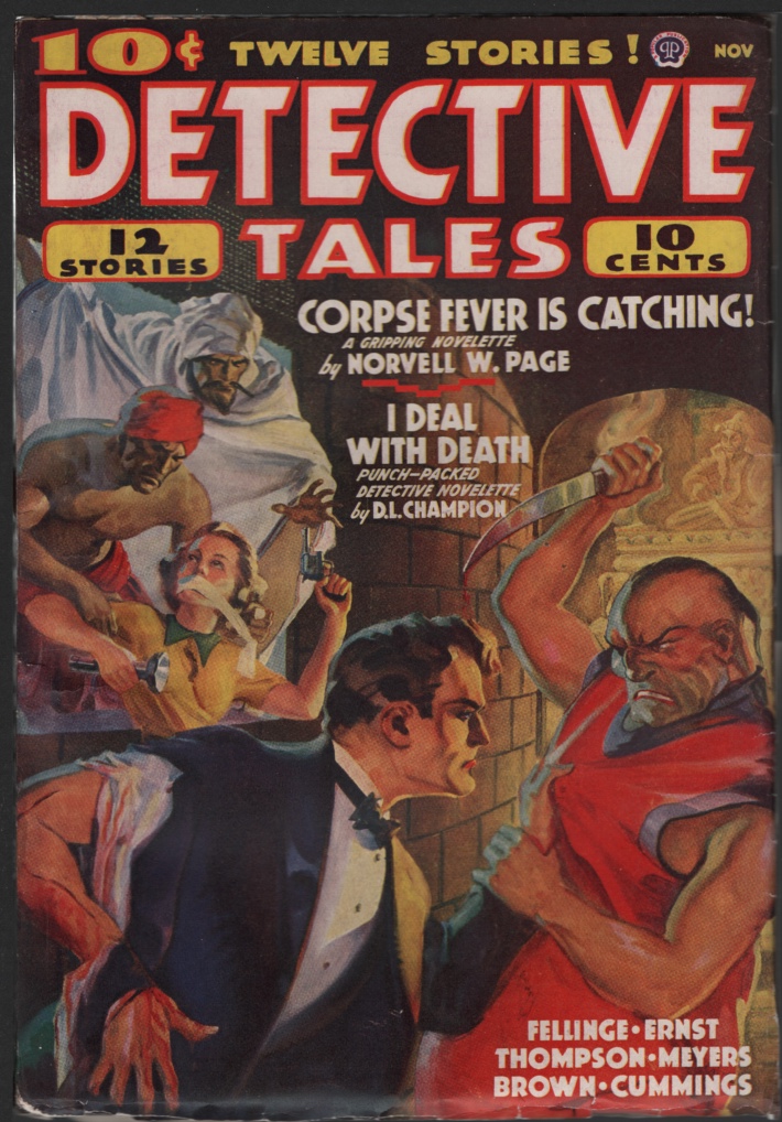 Image for Detective Tales 1938 November.