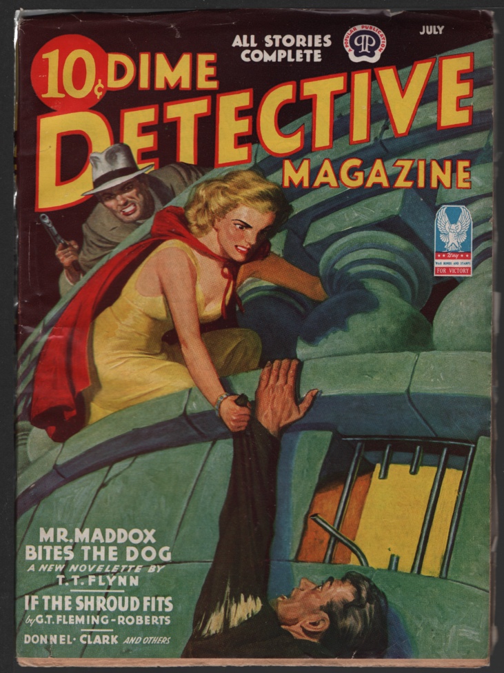 Image for Dime Detective 1943 July.