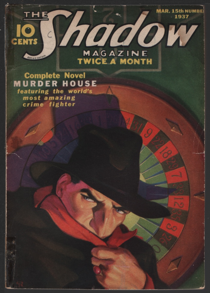 Shadow, The. 1937 March 15. Murder House. Image for Shadow, The. 1937 March 15. Murder House.