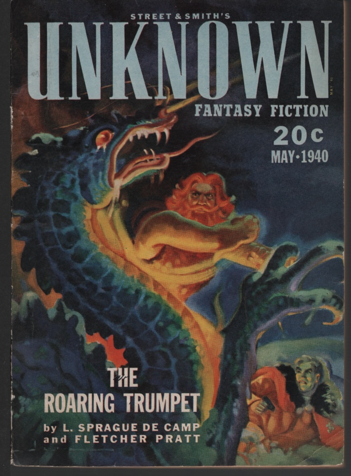 Image for Unknown Fantasy Fiction May 1940. Reign of Wizardry.