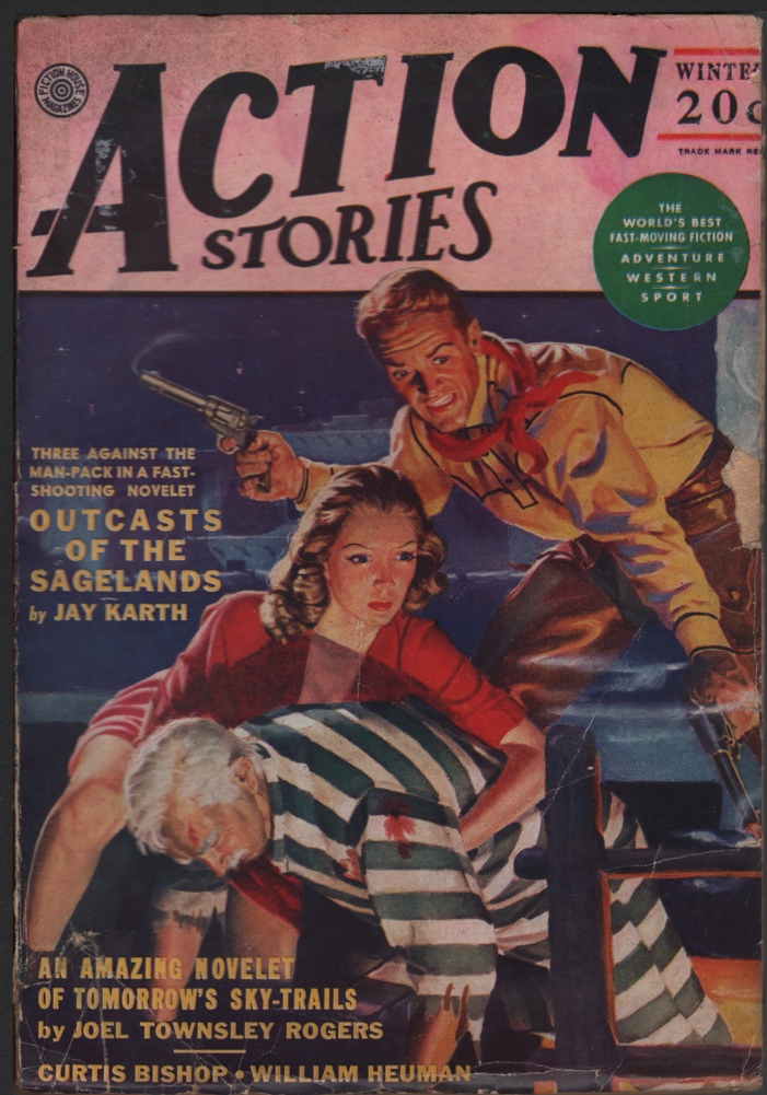 Image for Action Stories 1943 Winter.