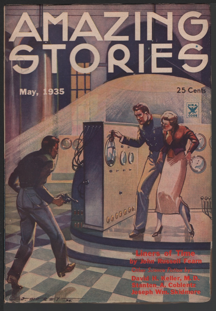 Image for Amazing Stories 1935 May.