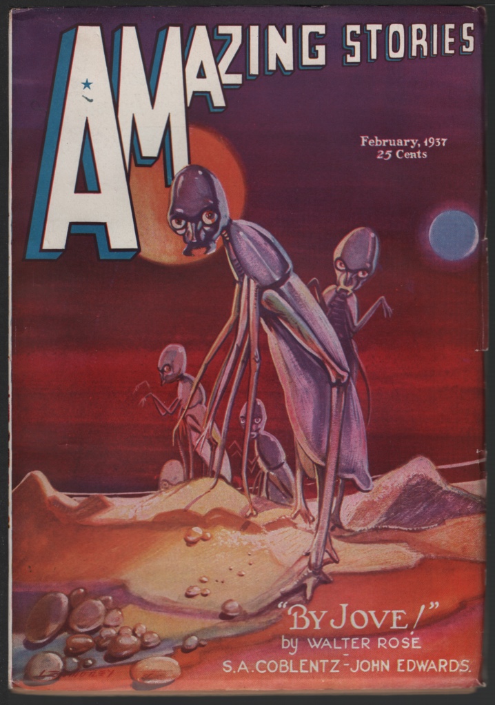 Image for Amazing Stories 1937 February.
