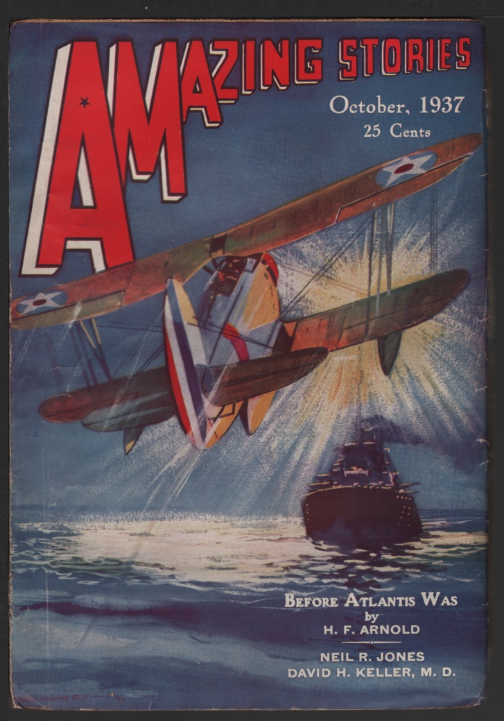 Image for Amazing Stories 1937 October.