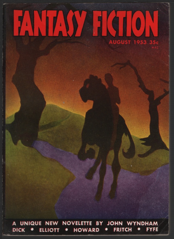 Image for Fantasy Fiction 1953 August. out in the Garden, the Frost Giants Daughter