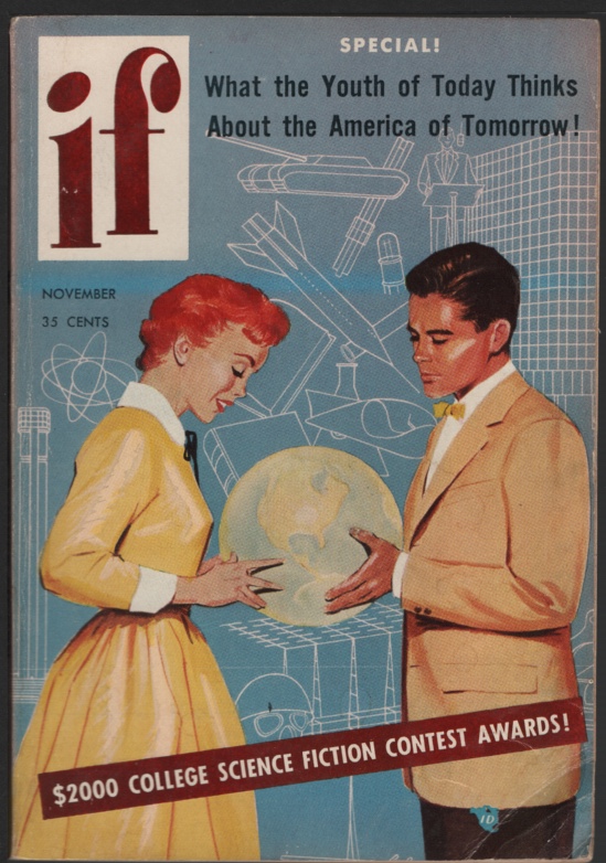 Image for If Worlds of Science Fiction 1954 November. Progency