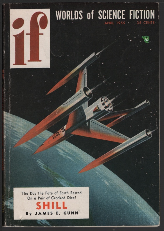 Image for If Worlds of Science Fiction 1955 April. Captive Market
