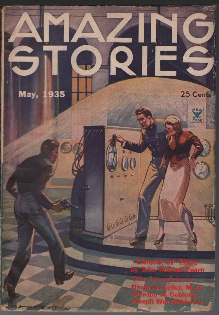 Image for Amazing Stories 1935 May.