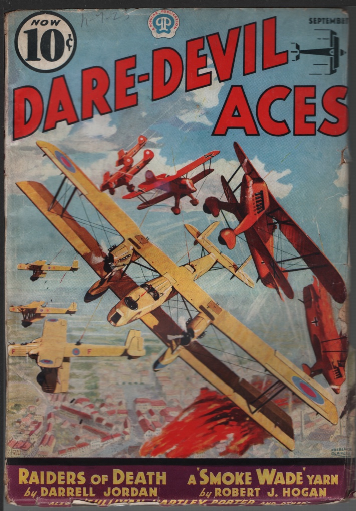 Image for Dare-Devil Aces 1937 September.
