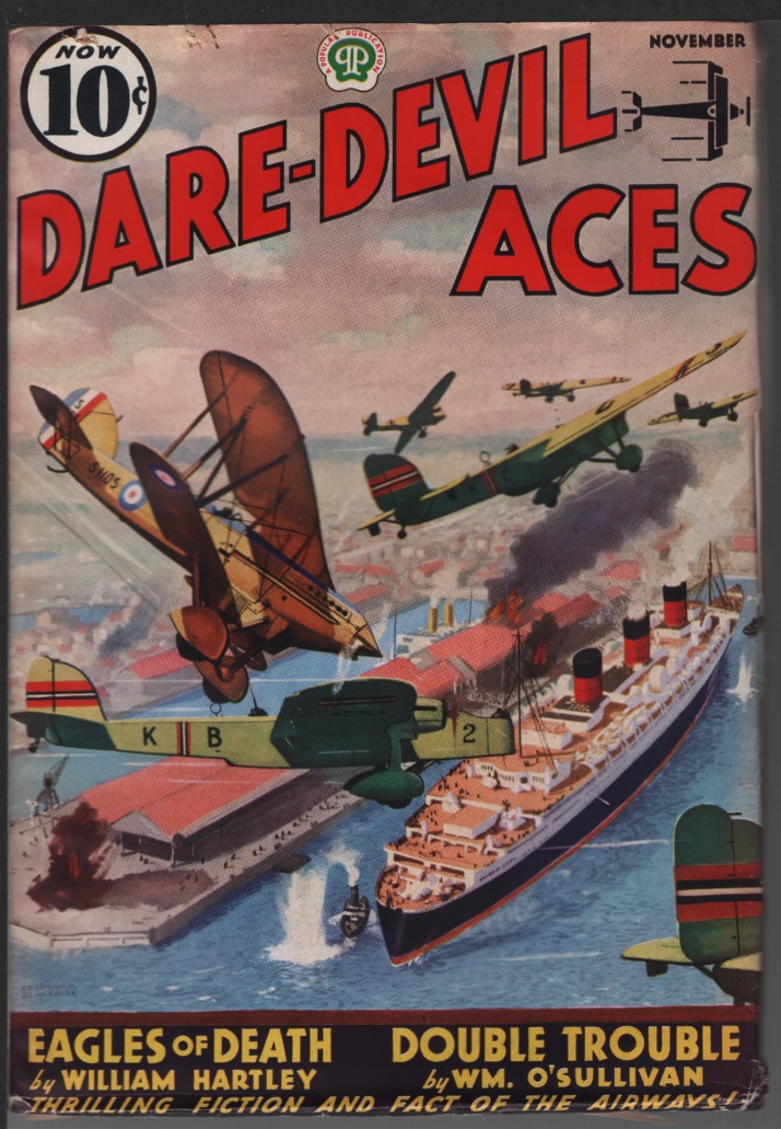 Image for Dare-Devil Aces 1937 November.