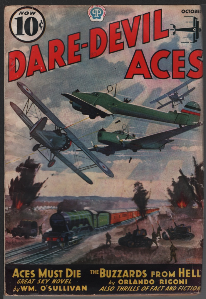 Image for Dare-Devil Aces 1937 October.