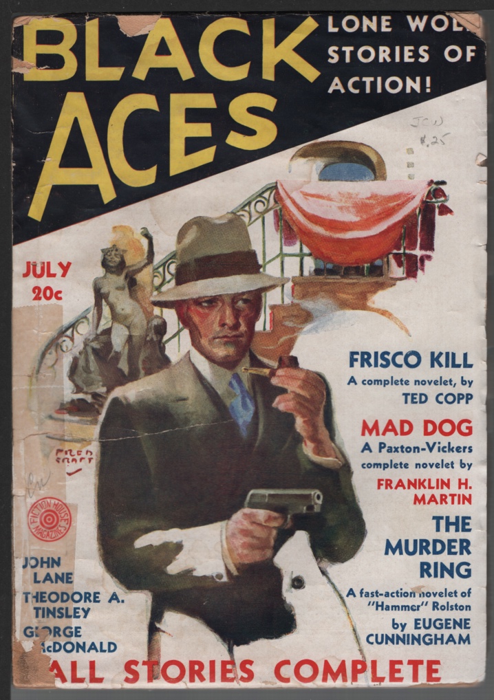 Image for Detective Novel 1946 February. Cobra Cover