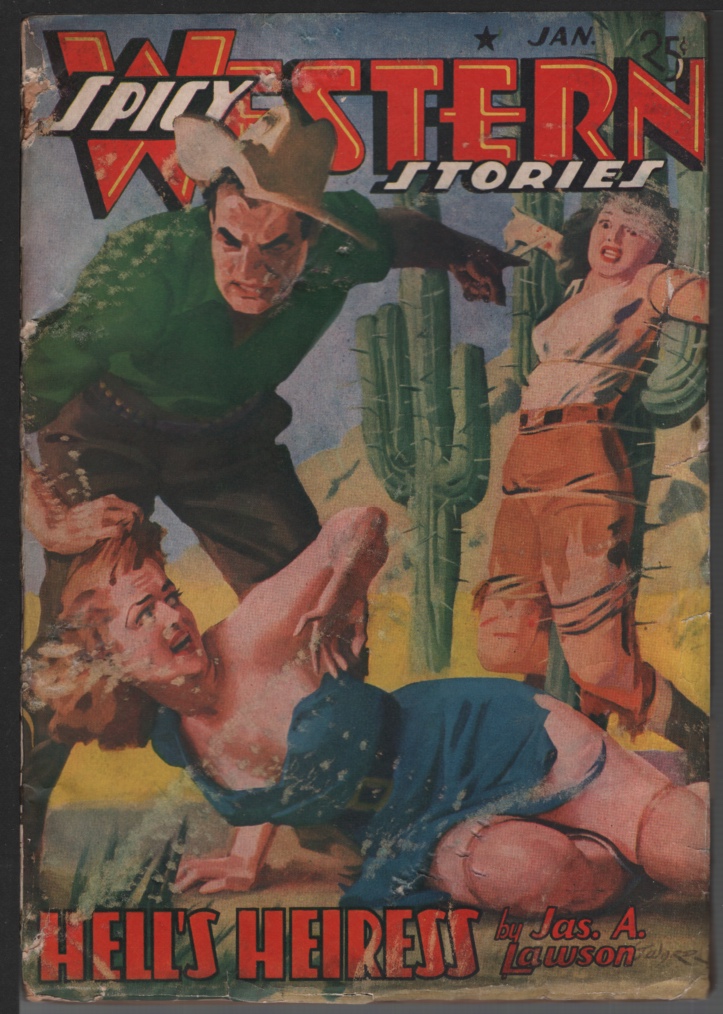 Image for Spicy Western1941 January.