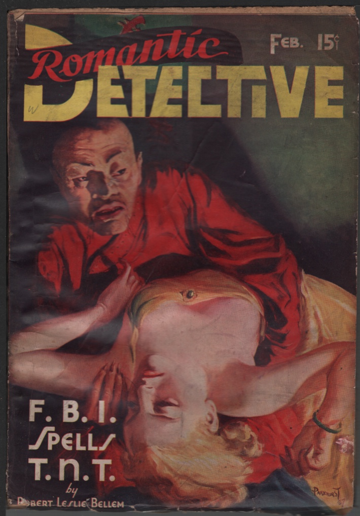 Image for Romantic Detective 1938 February, #1.