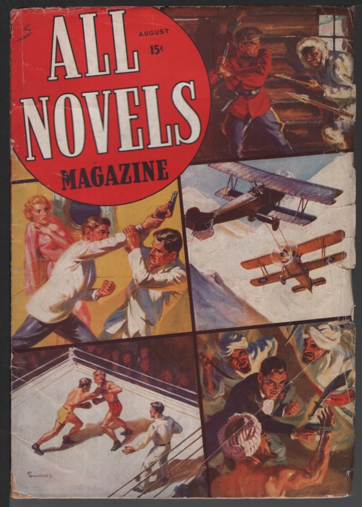 Image for All Novels1938 August #1.