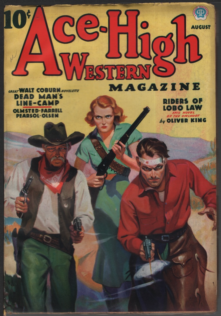 Image for Ace High Western1936 August, #1.