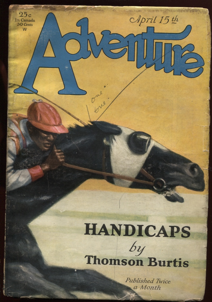 Image for Adventure April 15 1929.