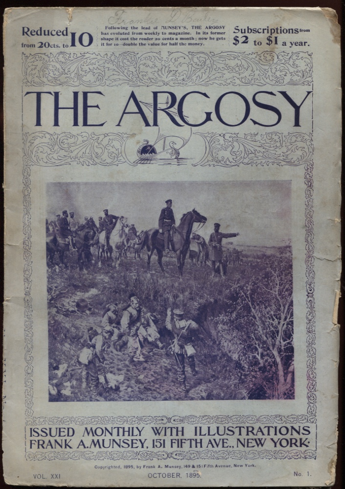 Image for Argosy, The. October 1895.
