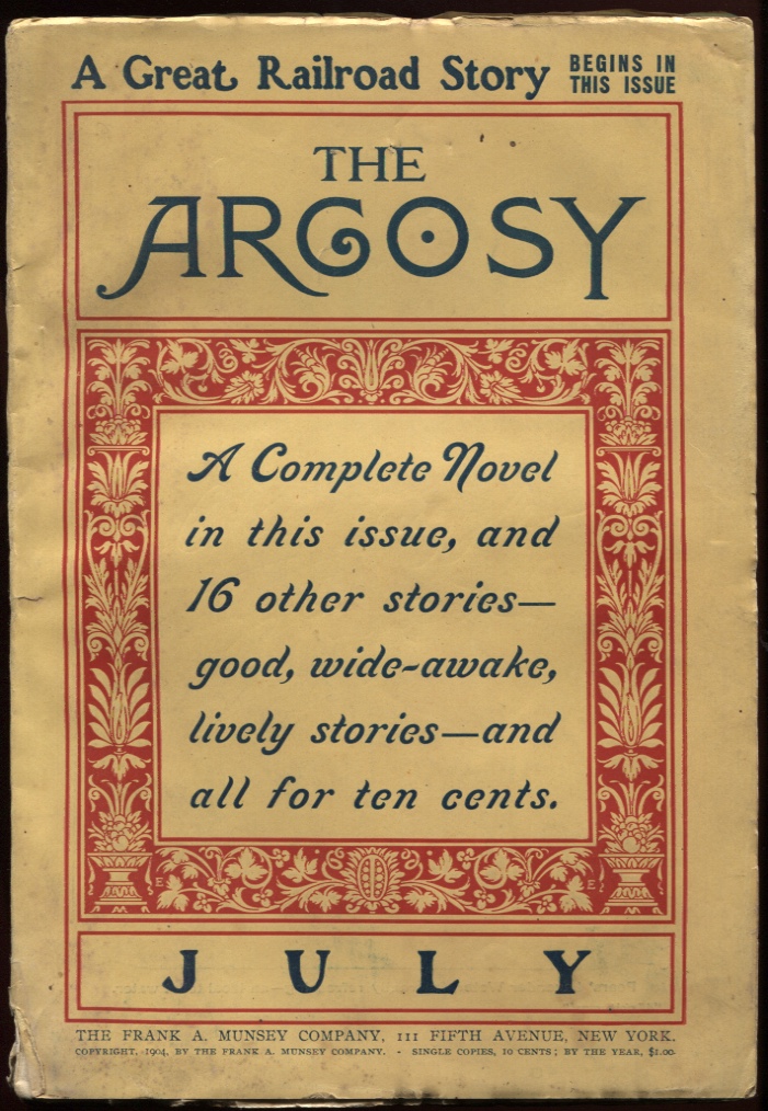 Image for Argosy, The. July 1904.